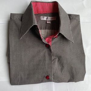 Ladies 100% cotton dress shirt from Paris-  size small